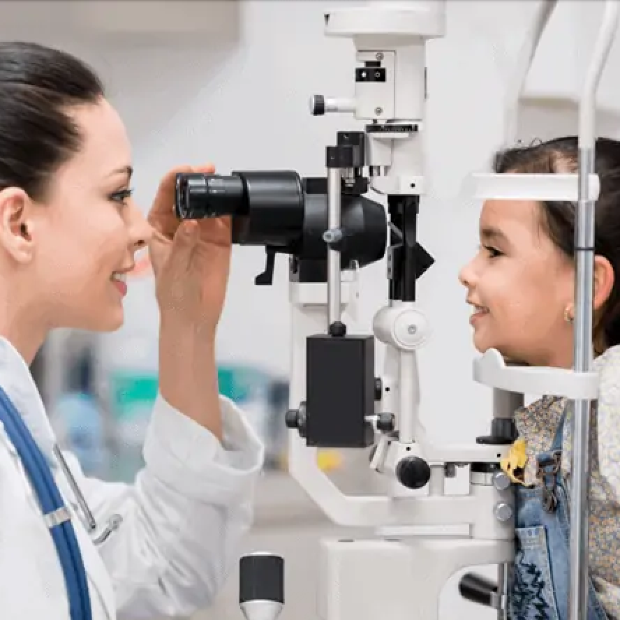 pediatric eye exam in Fredericksburg